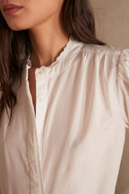Blusa Peyton Broderie - Crudo