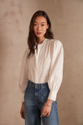 Blusa Peyton Broderie - Crudo