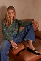 Blusa Penny Estampada - Emerald