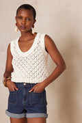 Camiseta de tirantes Sharon Bis - Crudo