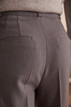 Ben Plain Trousers - Light Mottled