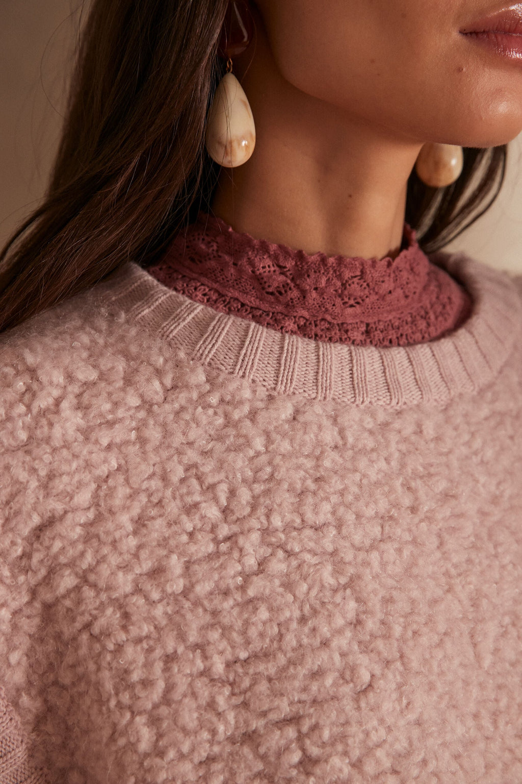 Jersey Stella - Malva Pálido