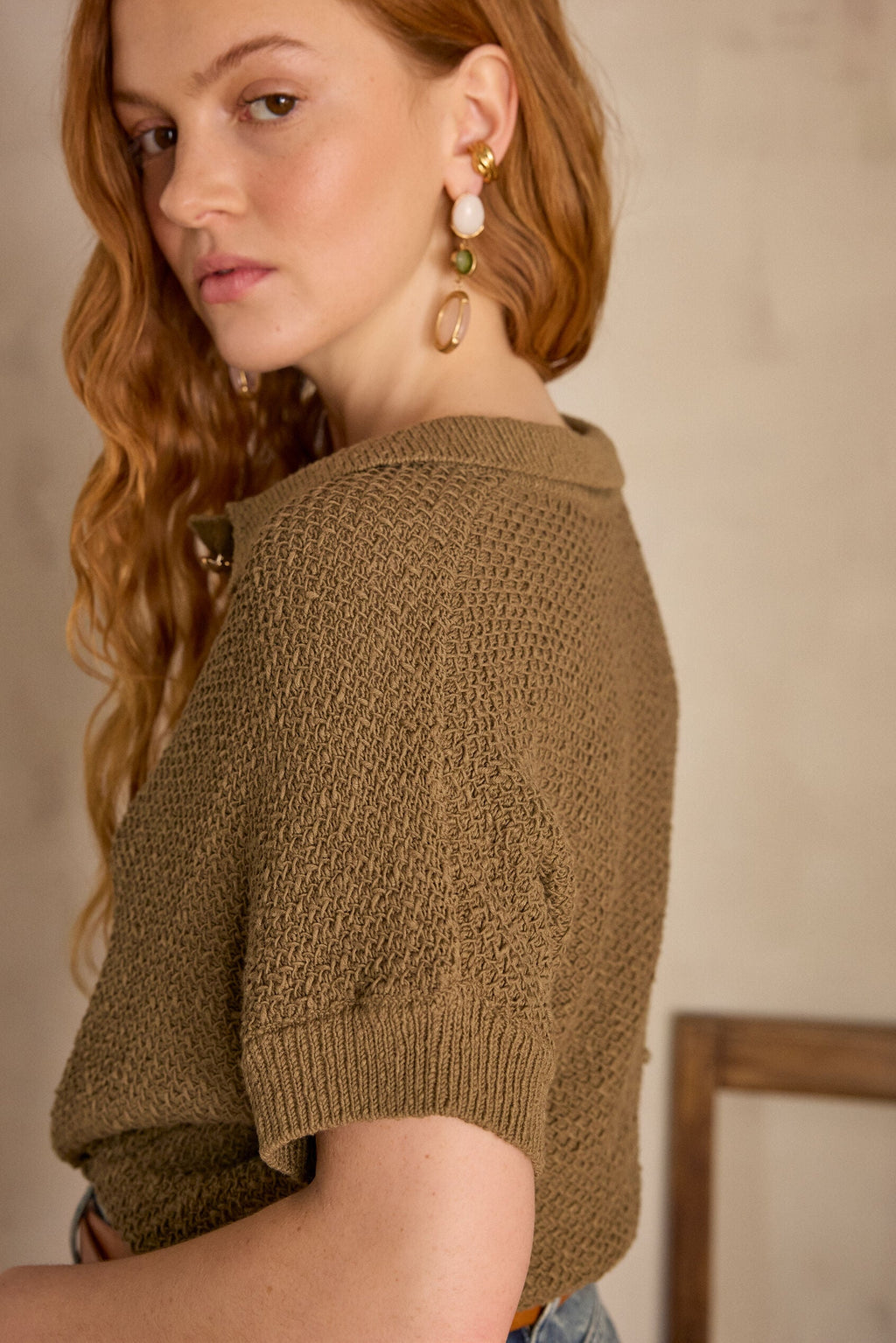 Top de tirantes Selena - Oliva