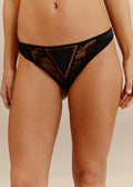 Lingerie Nightlight -Black-Brief - Black - Women