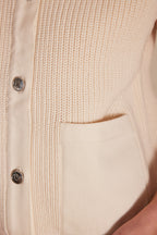Chaqueta/Cárdigan Soan - Crema