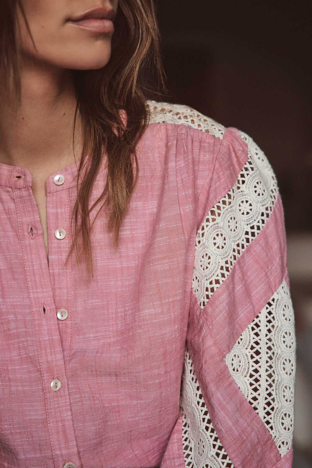 Blusa Cathel Bordada - Primerose