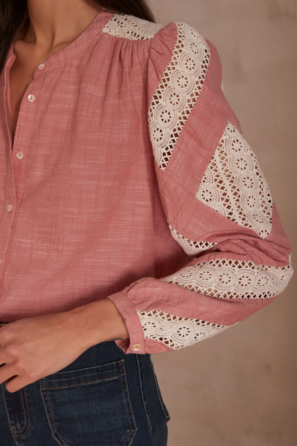 Blusa Cathel Bordada - Primerose
