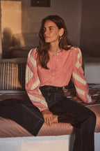 Blusa Cathel Bordada - Primerose