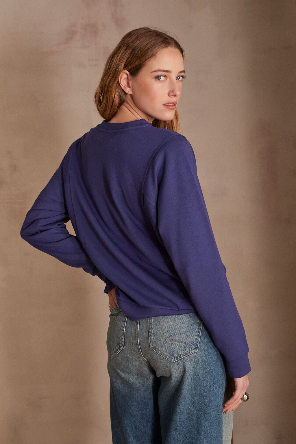 Sudadera Alicia - Azul Klein