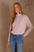 Sudadera Alicia - Rosa Pálido