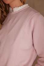 Sudadera Alicia - Rosa Pálido