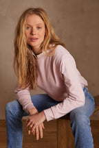 Sudadera Alicia - Rosa Pálido