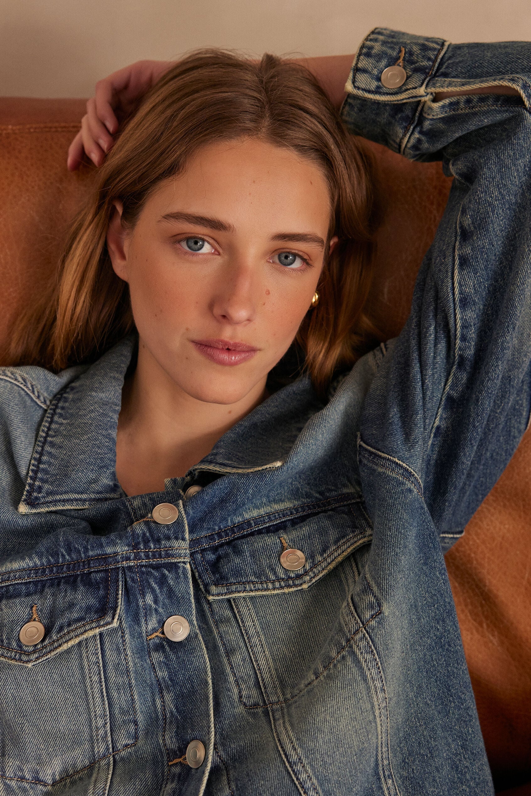 Cazadora Clem Denim - Lavado Claro