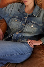 Cazadora Clem Denim - Lavado Claro