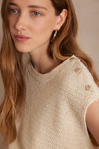 Jersey Sidonie - Crema