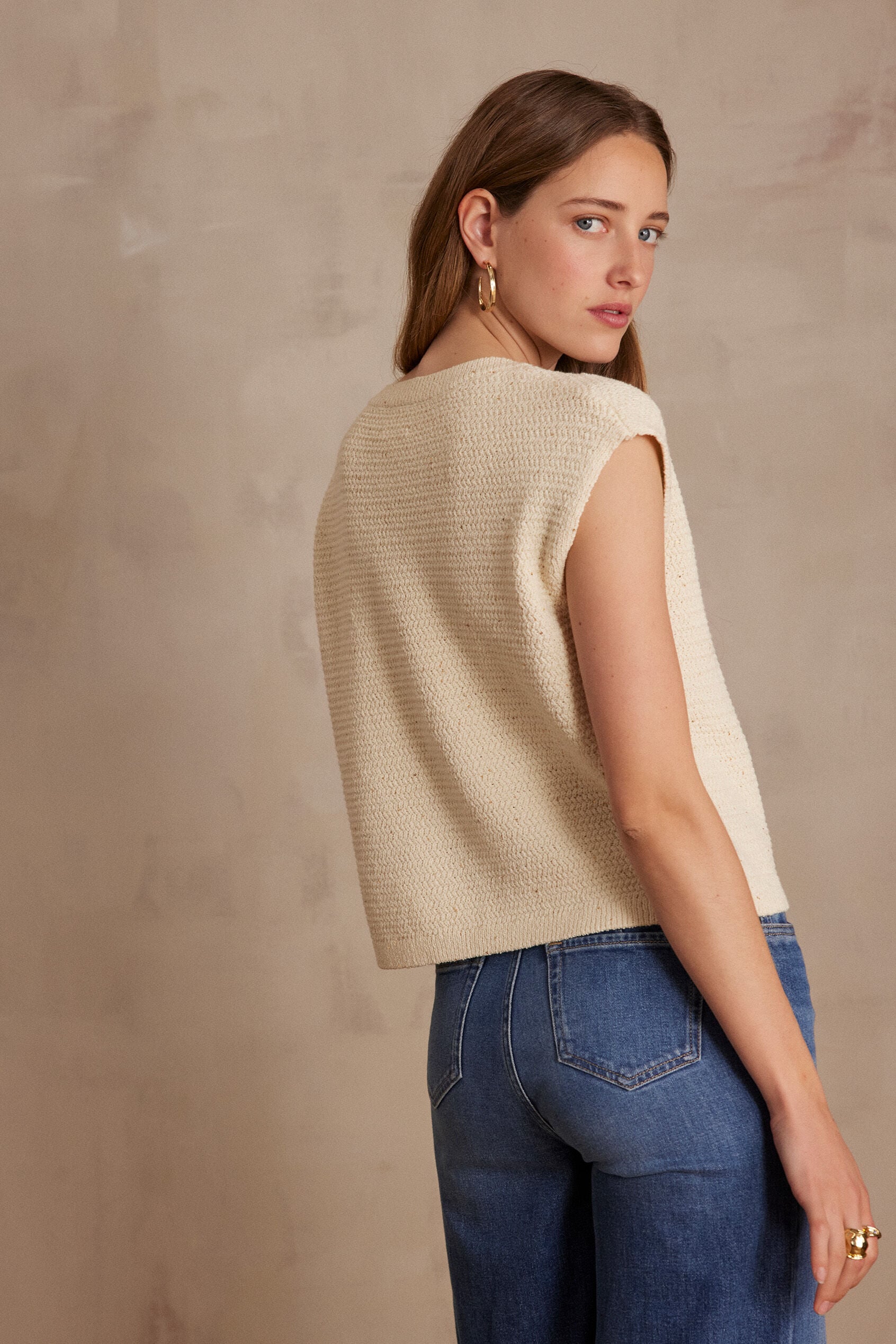 Jersey Sidonie - Crema