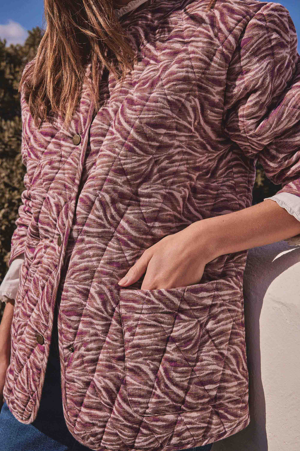 Chaqueta Nadja Fantasía - Rosa Pálido