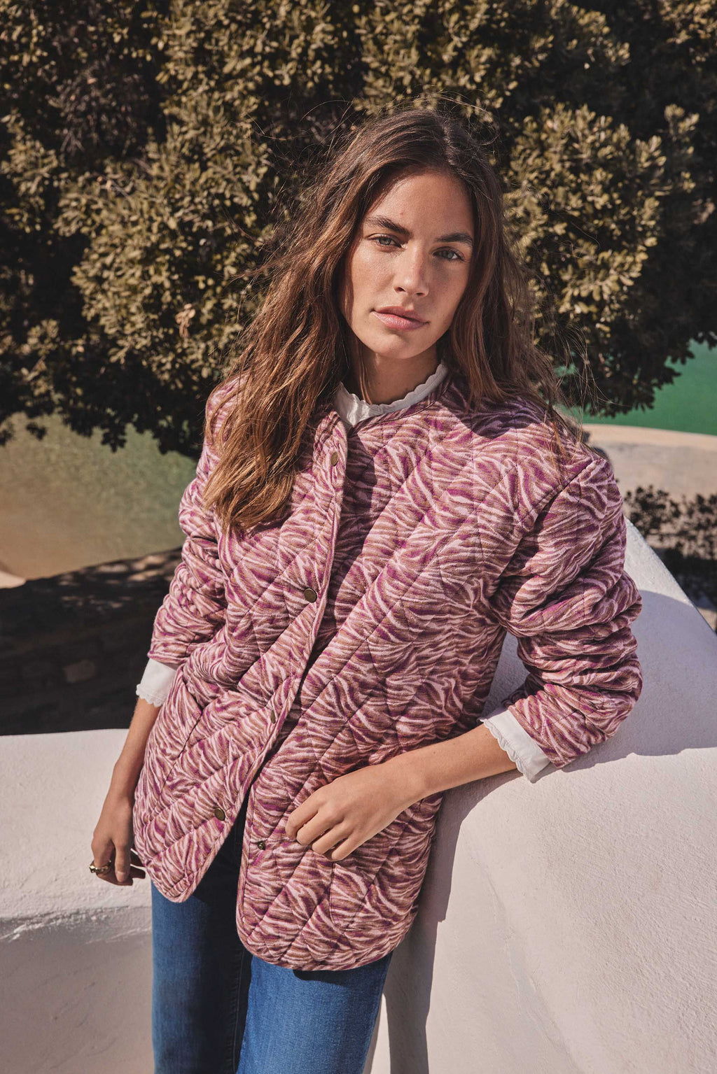 Chaqueta Nadja Fantasía - Rosa Pálido