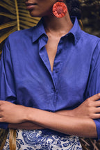 Blusa Pinky Lisa - Azul Rey