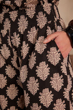 Berthie Printed Trousers - Black/White
