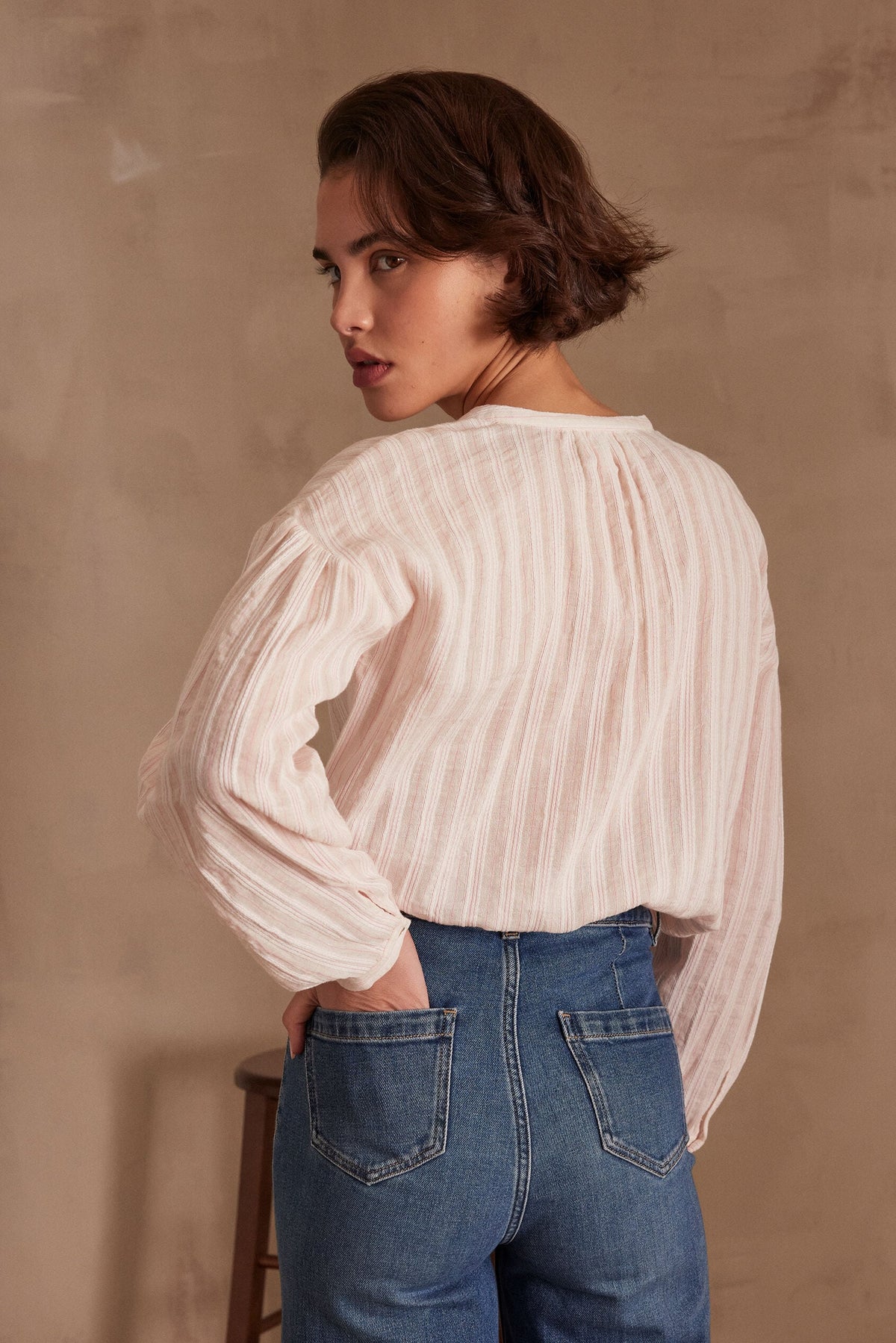 Blouse Belle Rayure - Primerose