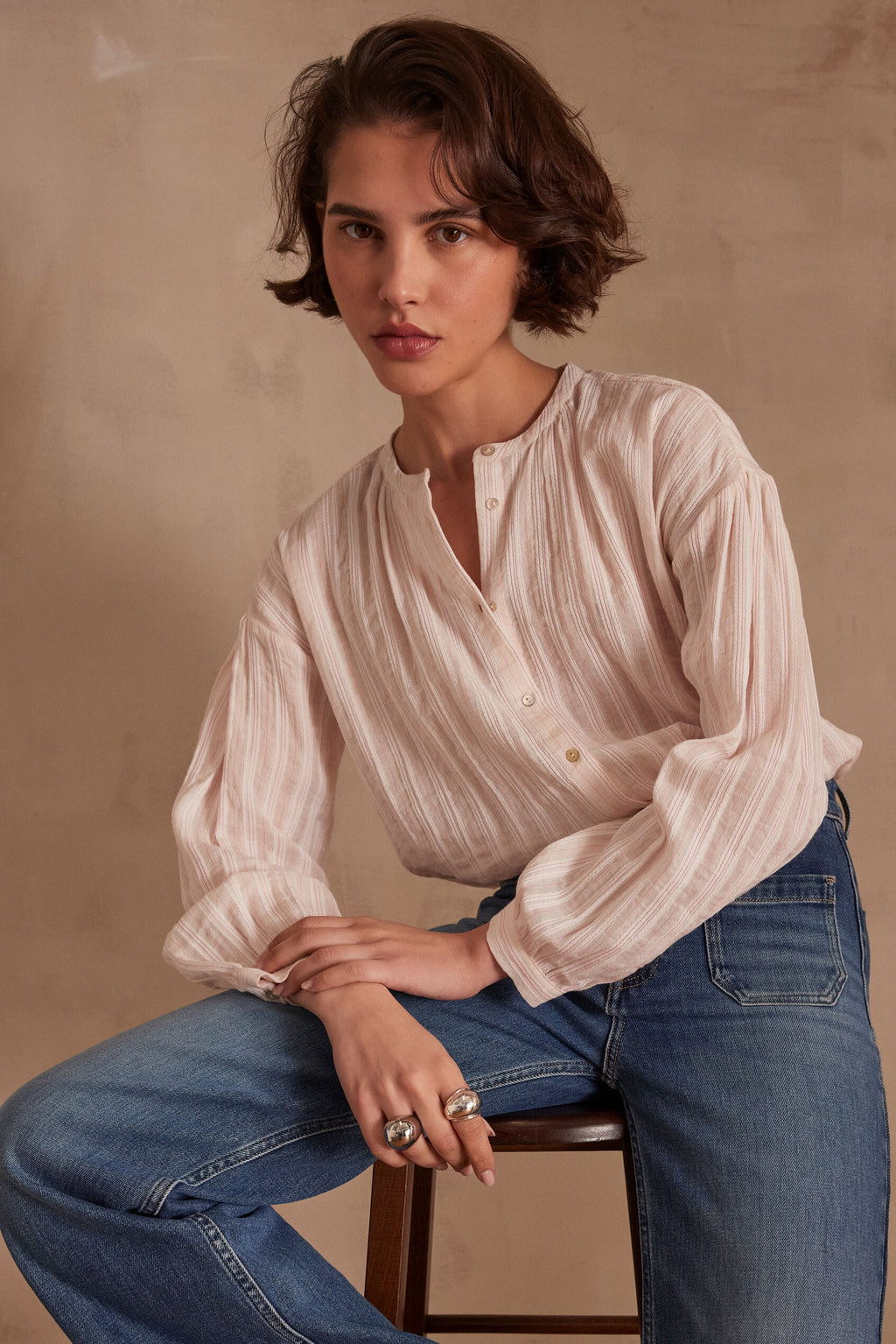 Blouse Belle Rayure - Primerose