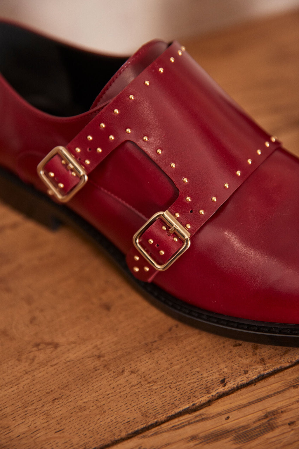 Marcel Derby Shoes - Burgundy