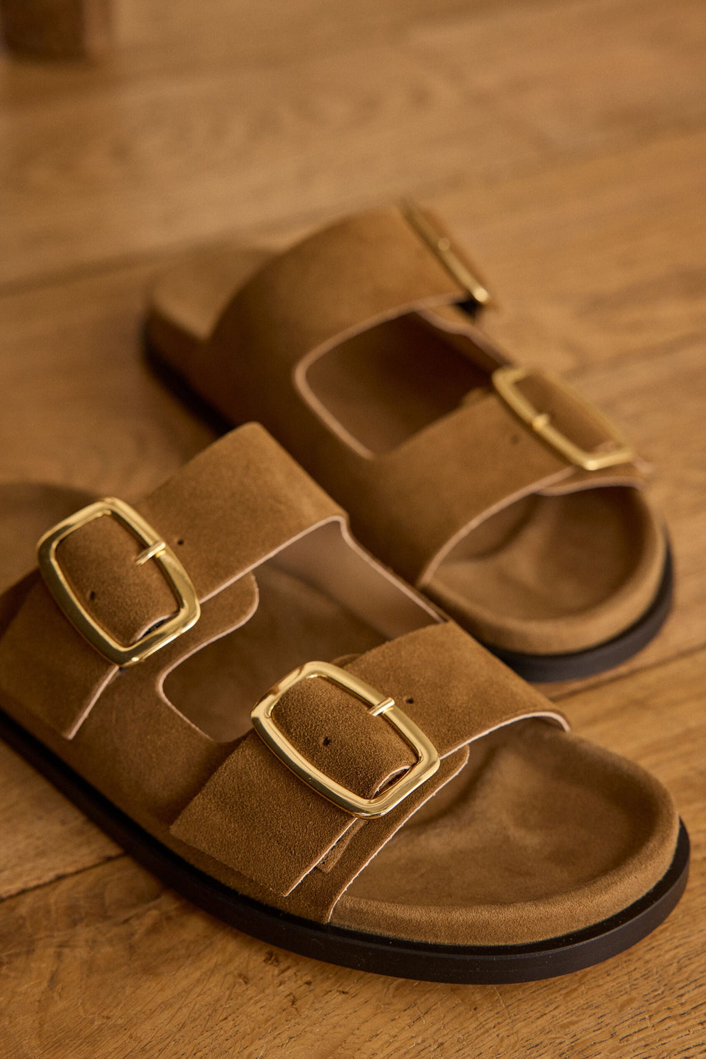 Mules Mateo - Camel claro
