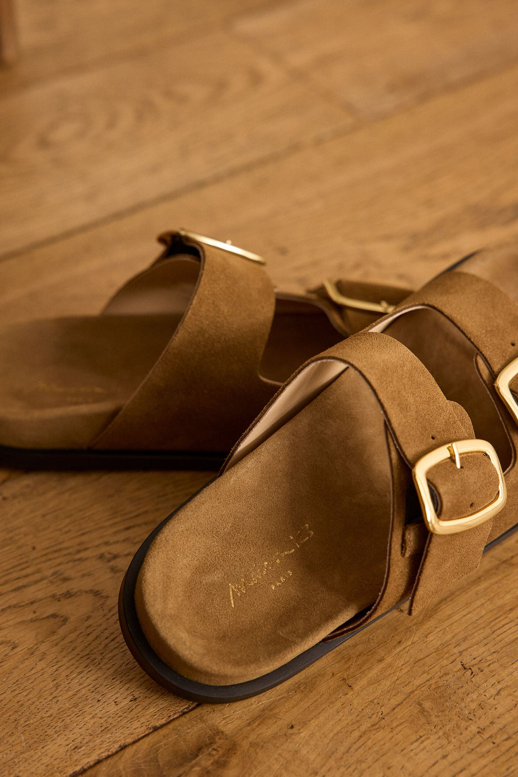 Mules Mateo - Camel claro
