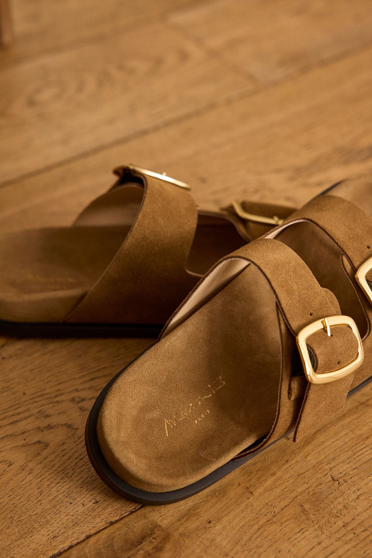 Mules Mateo - Camel claro