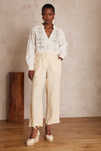 Pantalon Bastien Lin - Naturel