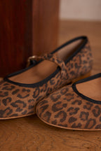 Matcha Mary Jane Ballet Flats - Chocolate
