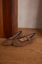 Matcha Mary Jane Ballet Flats - Chocolate