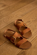 Sandales Maëlle - Camel Clair