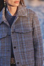 Abrigo Fierce - Azul Real