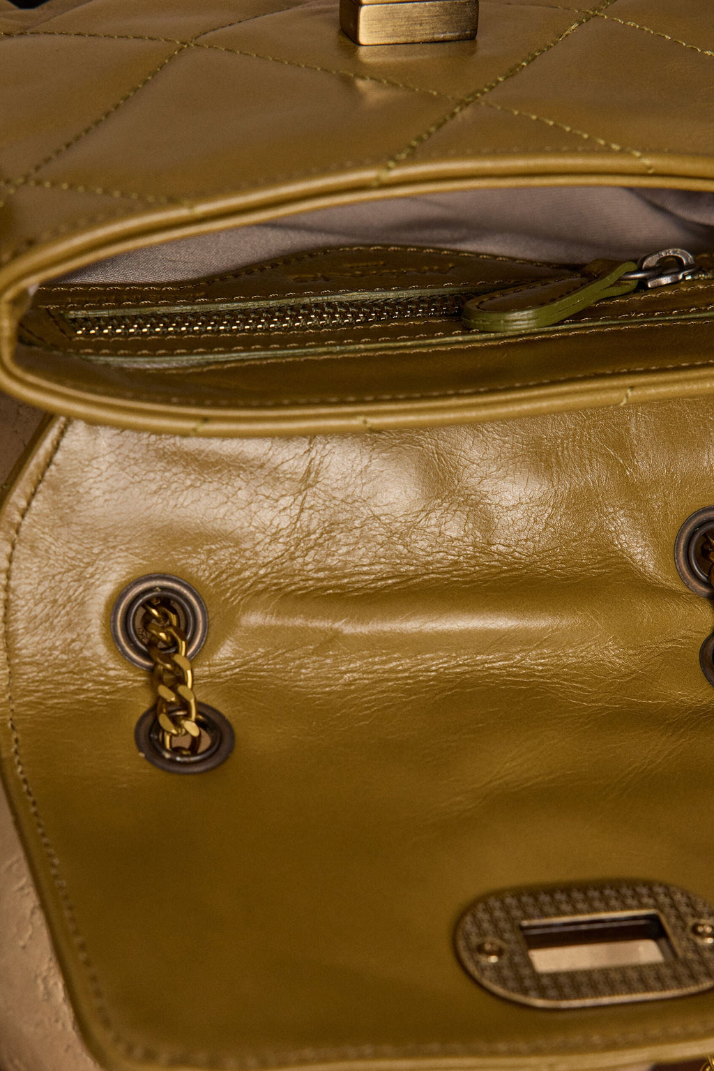 Bolso Pequeño Gaby Mini - Hoja