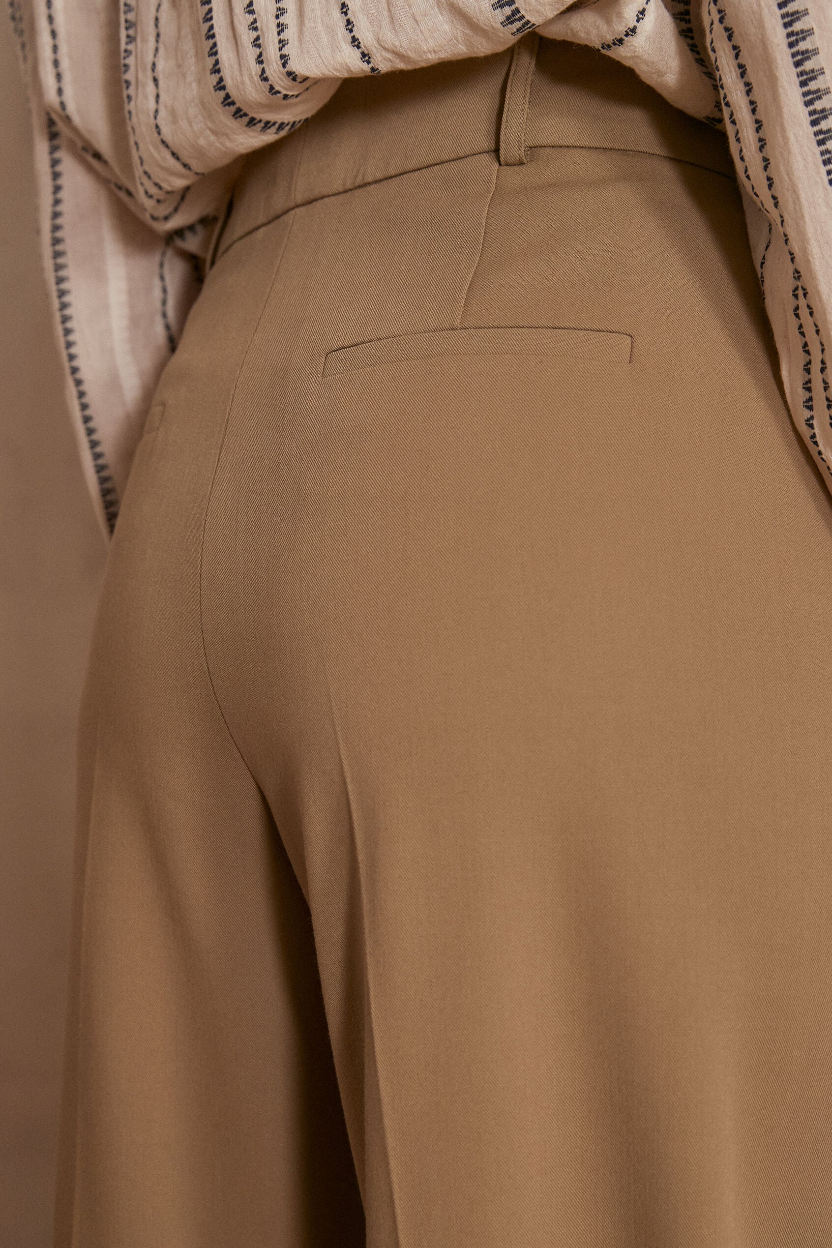 Plain Layla Trousers - Leaf