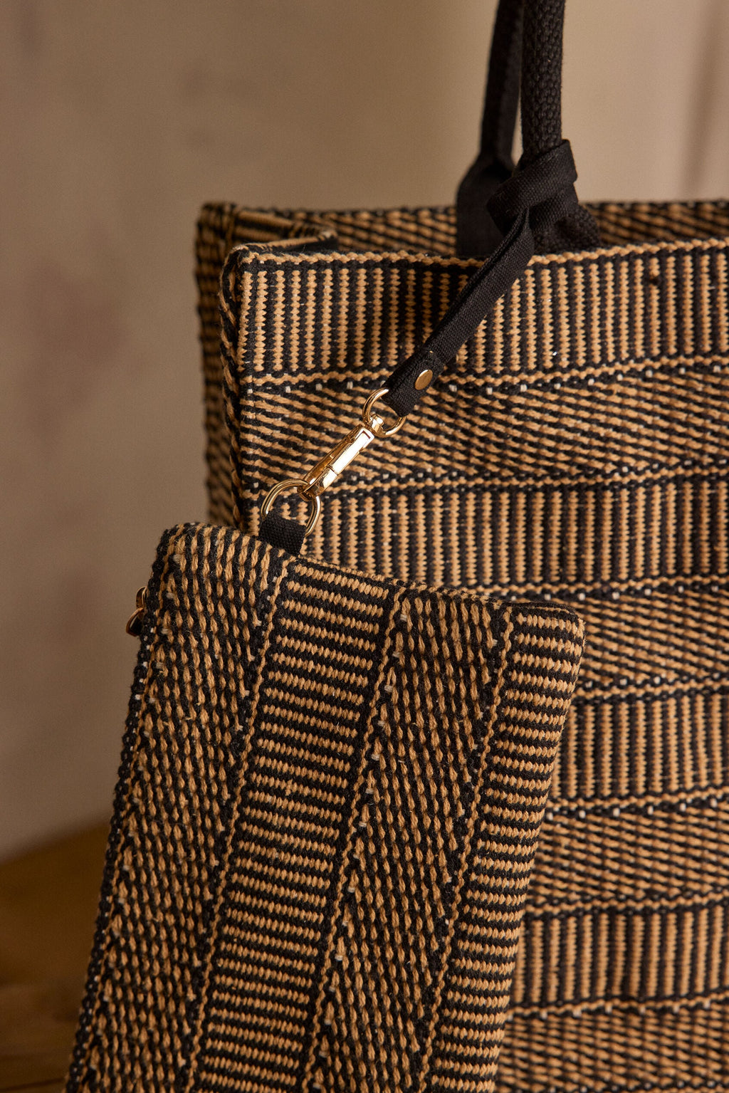 Bolso Shopper Robin - Negro