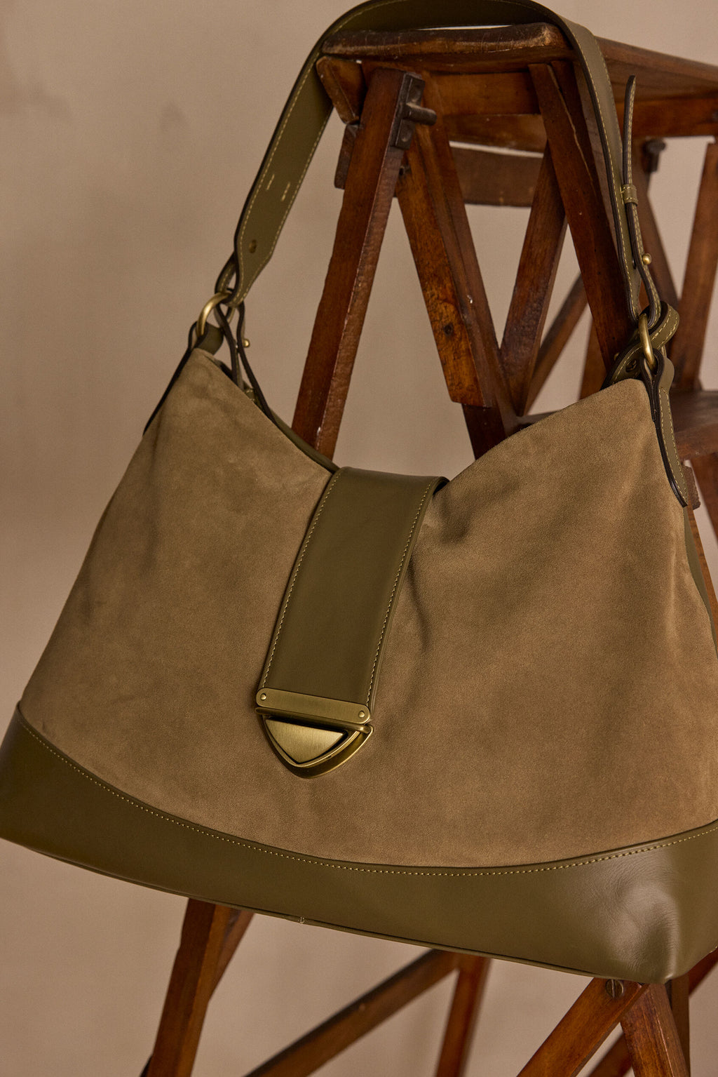 Gaston XL Tote Bag - Khaki
