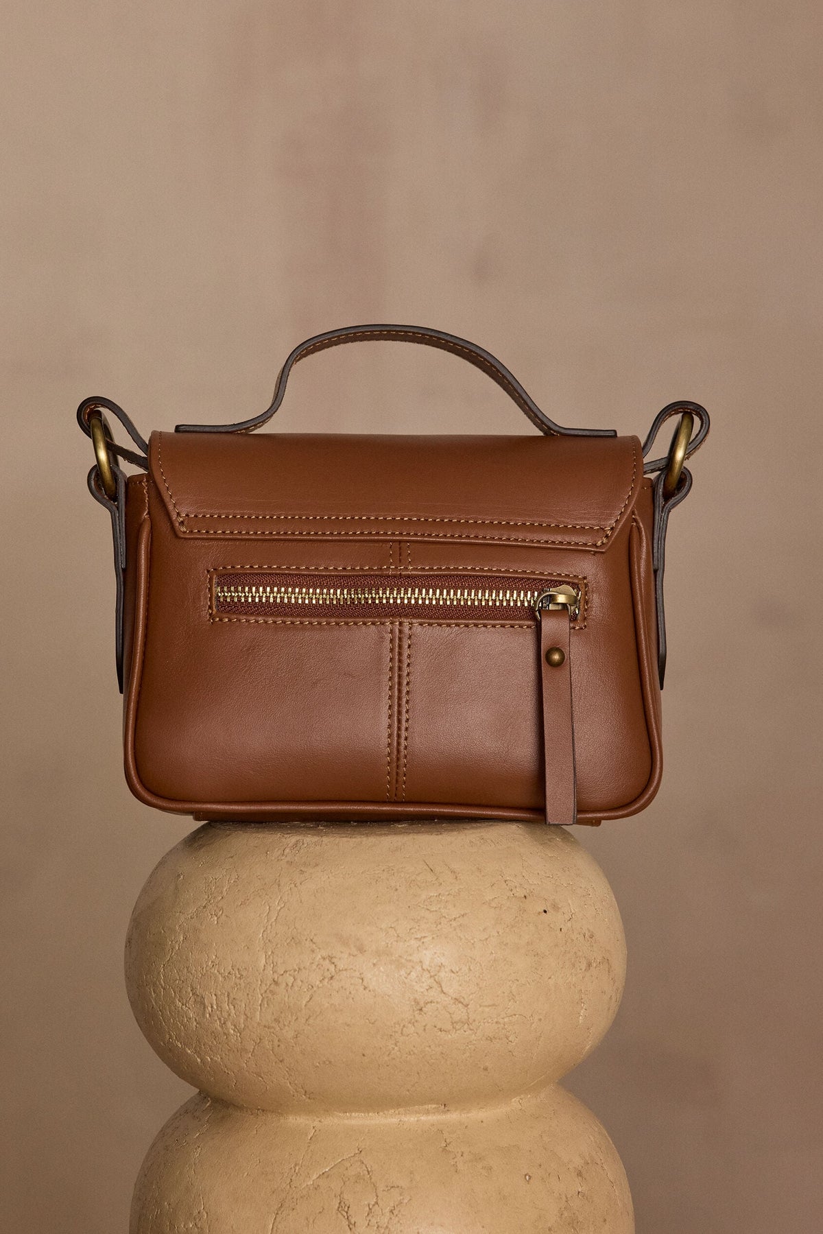 Petit Sac Gaston Mini - Chocolat