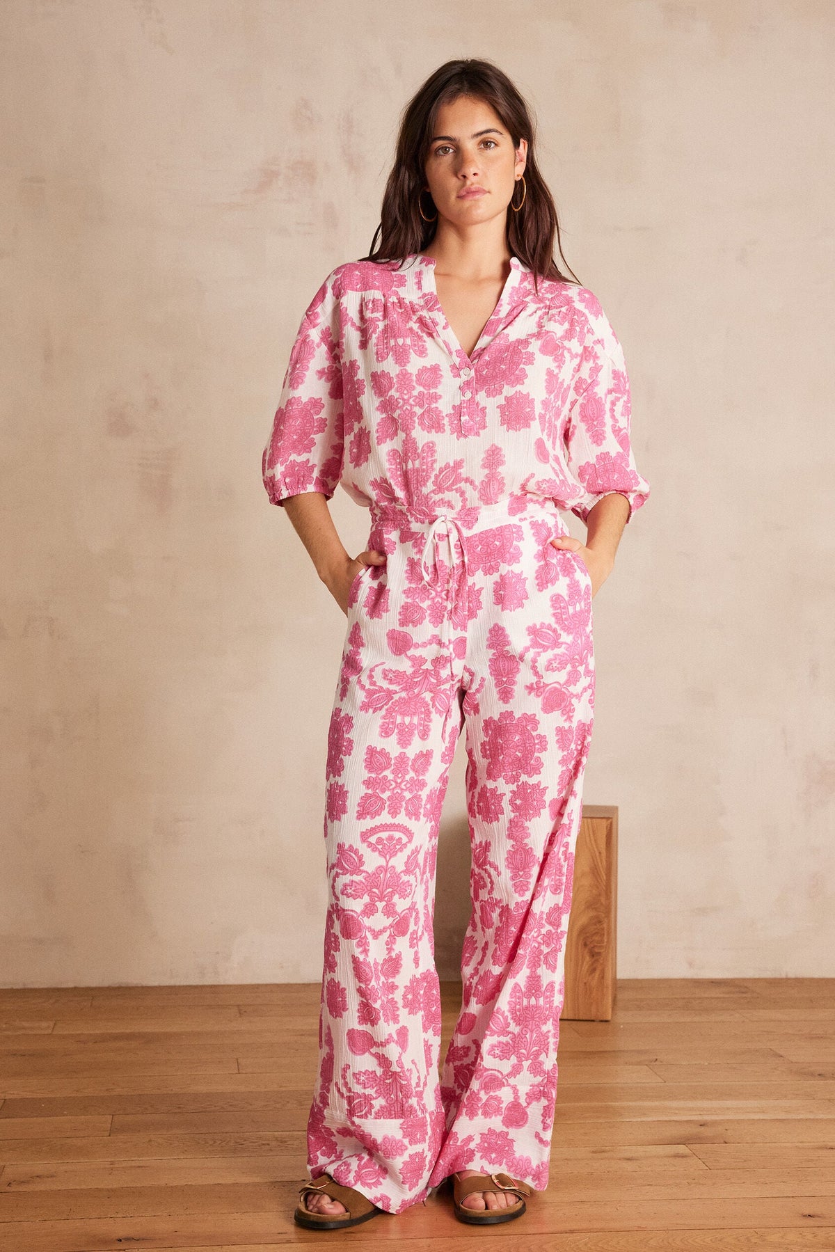Prince Bis Printed Trousers - Primerose