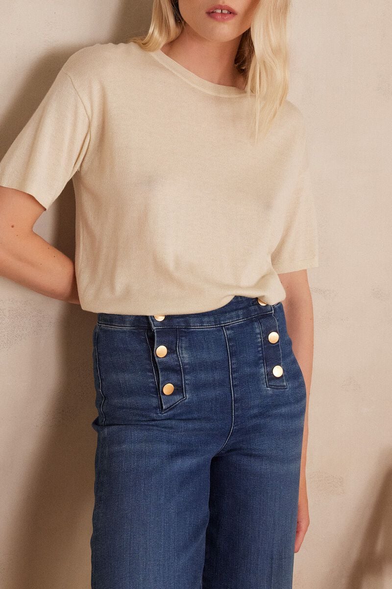 Pull Benson Bis - Crème