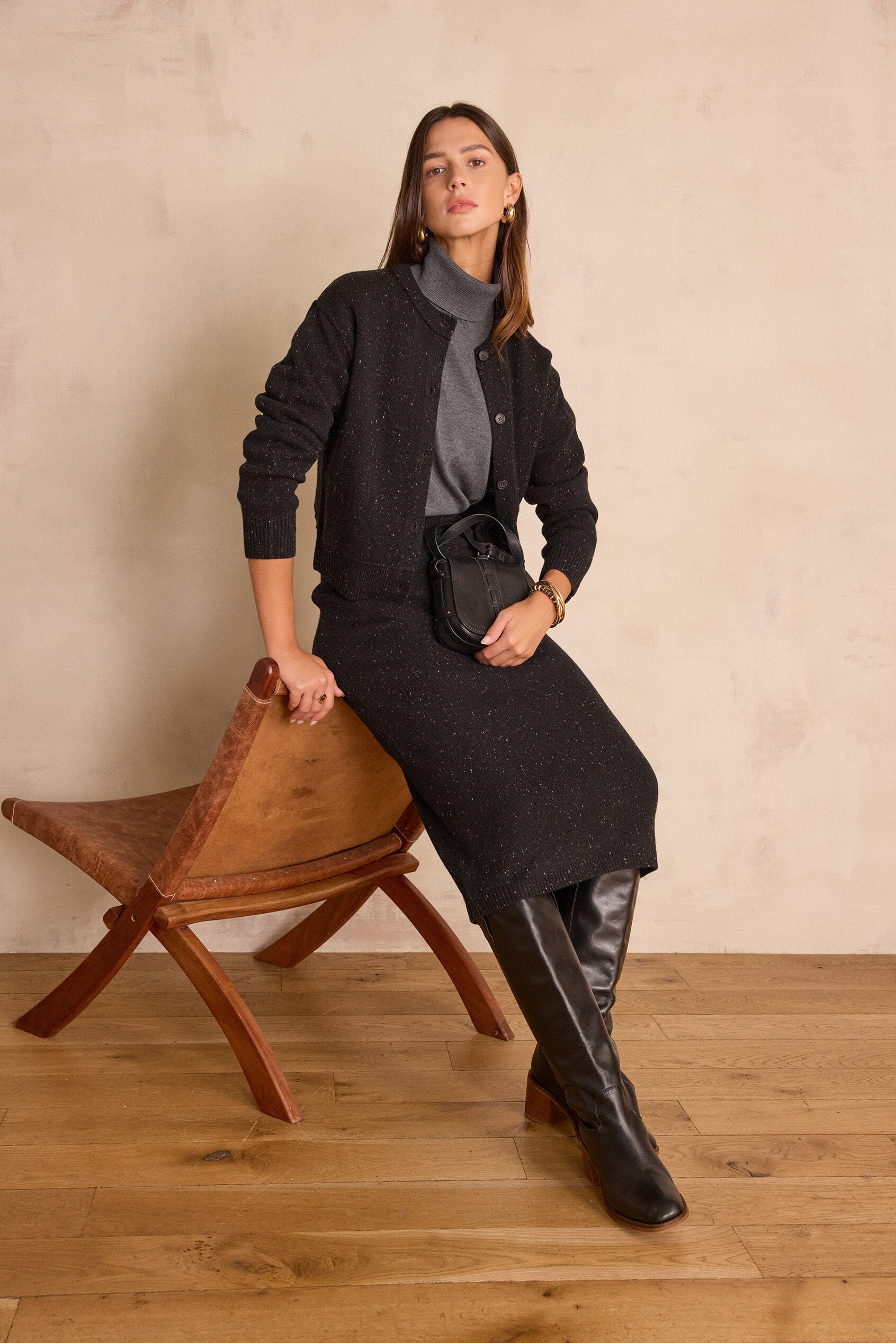 Maille Caline - Noir