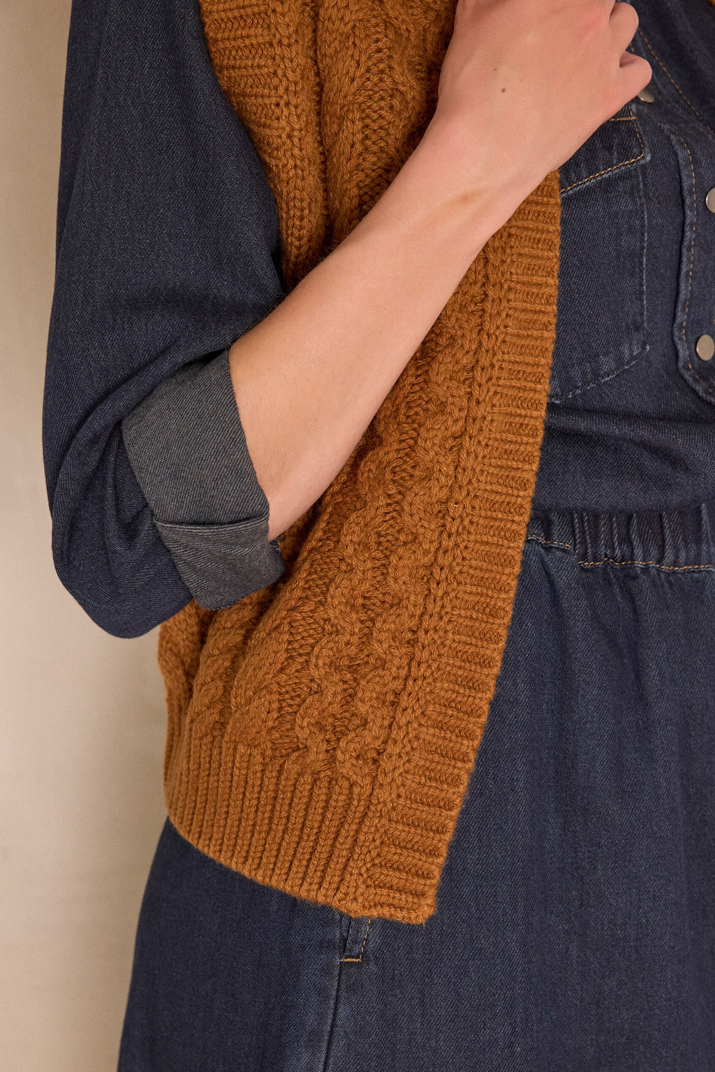 Bixente Cardigan - Cinnamon