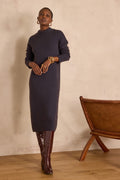 Vestido de Punto Roxana - Petróleo