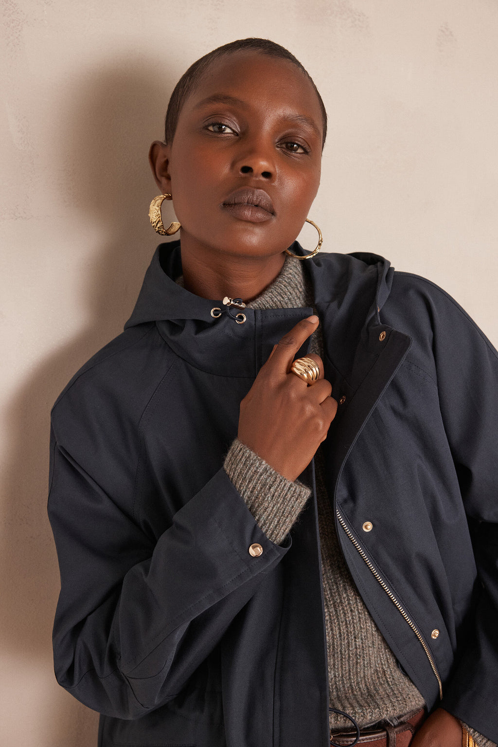 Annette Parka - Mouse Grey