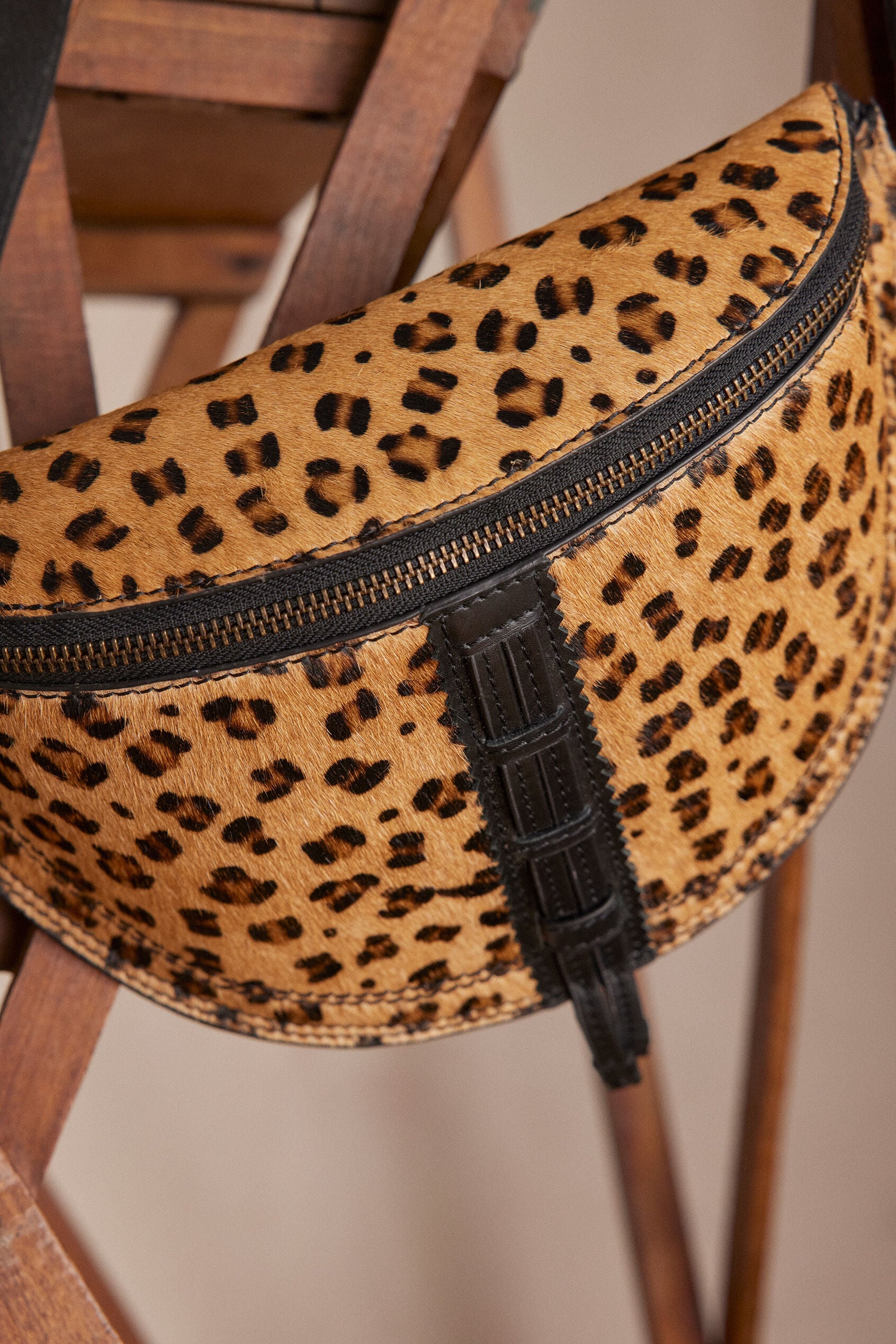 Bolso Bandolera Lucien Riñonera - Camel
