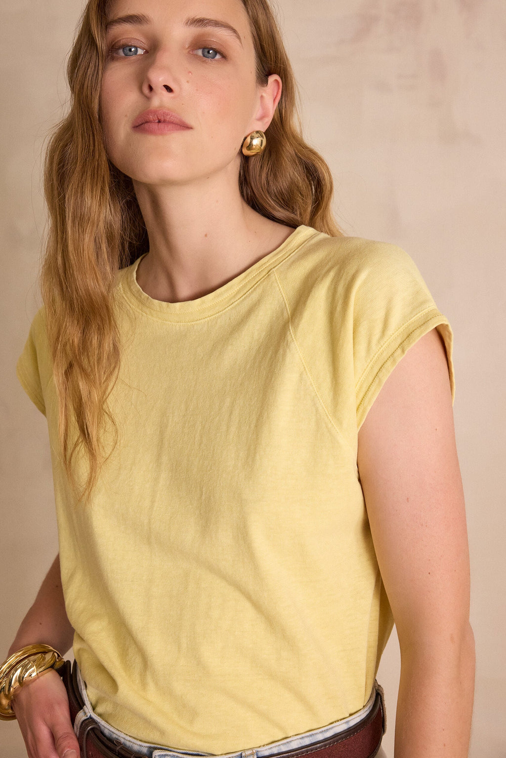 Camiseta Aura - Limón