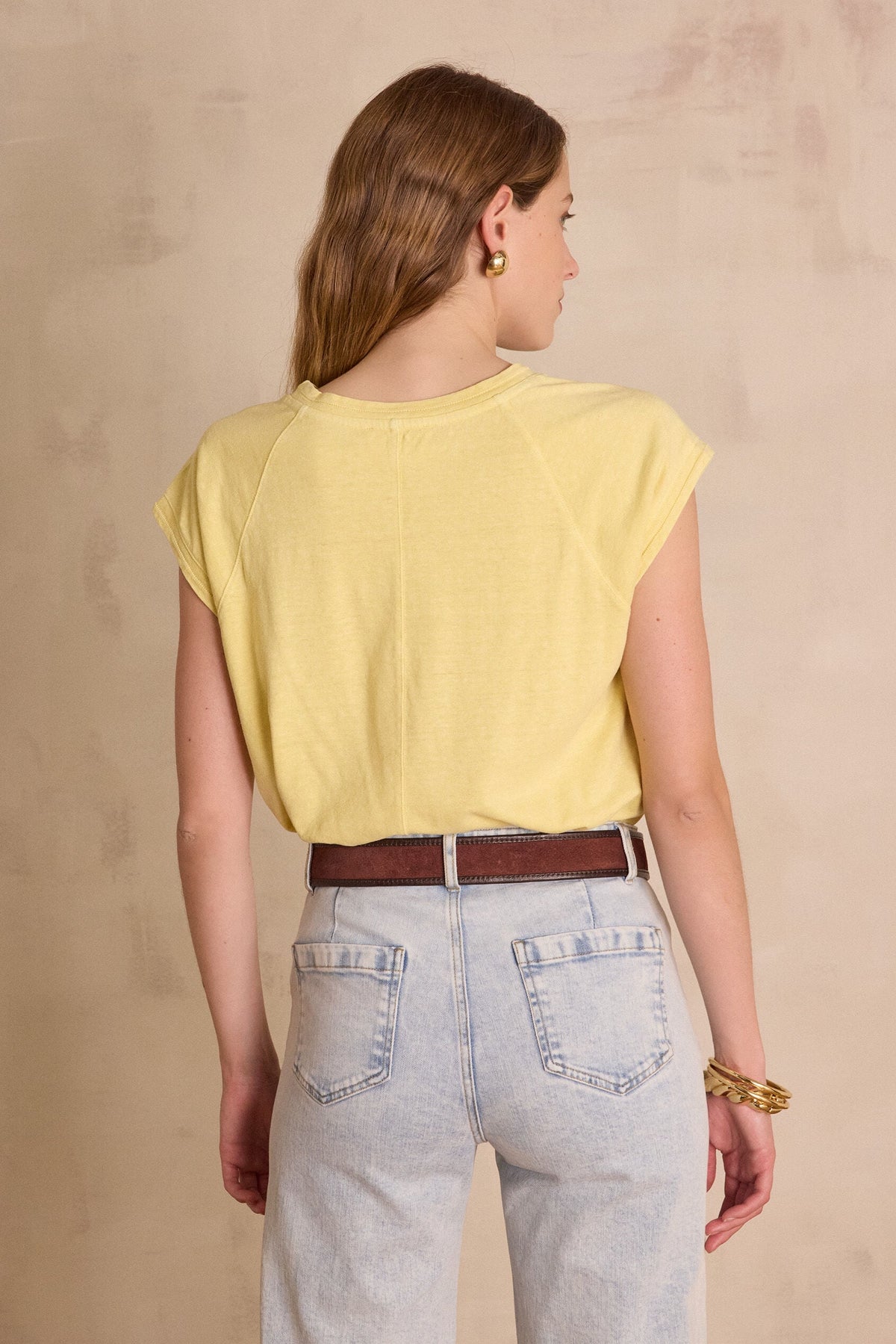 Camiseta Aura - Limón