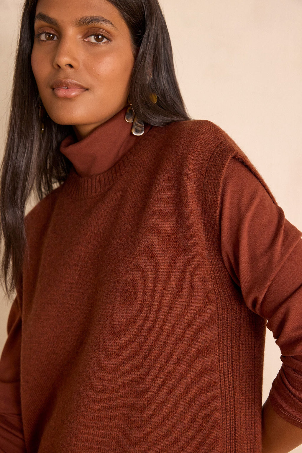 Raphaëlle Knit Dress - Red